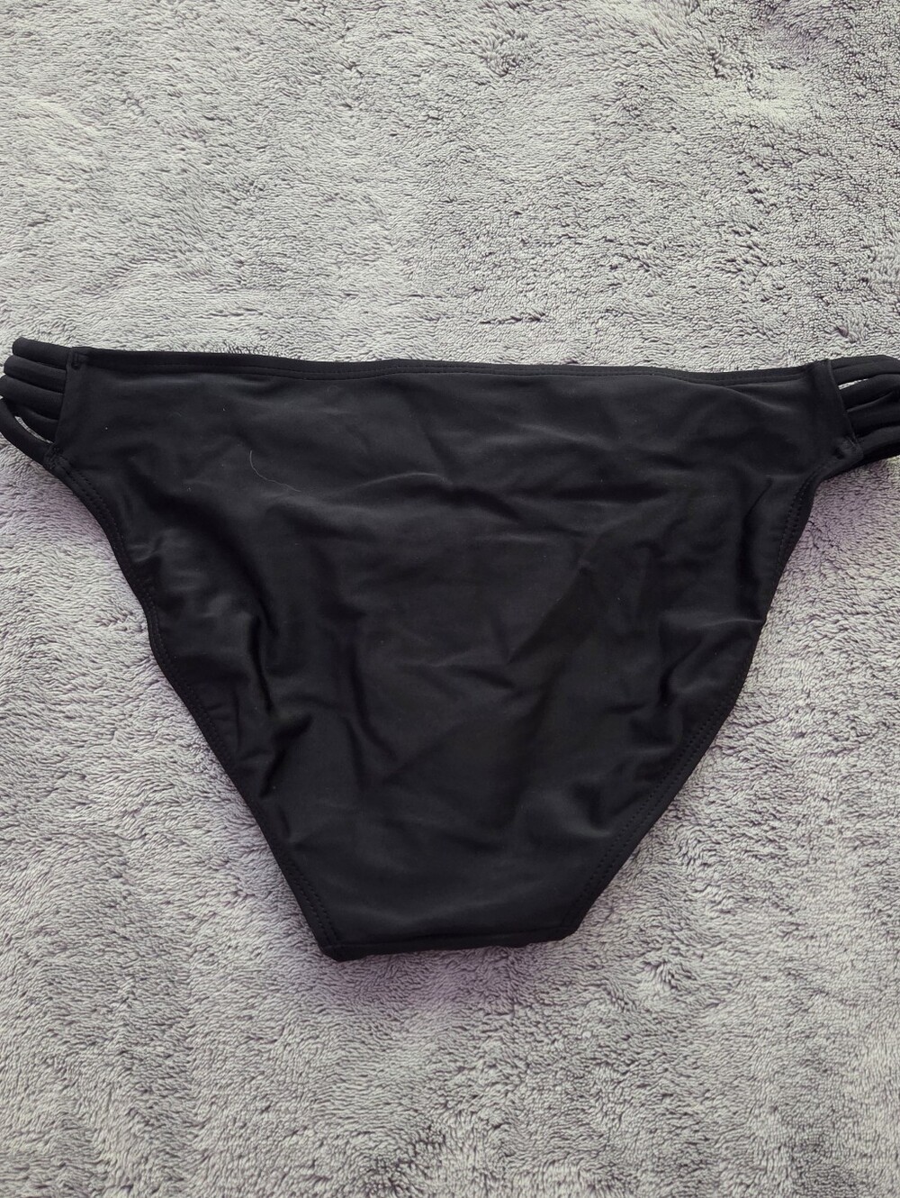 🔷️ Xhilaration Black Bikini Bottoms with Subtle Straps Size Medium - Picture 4 of 4